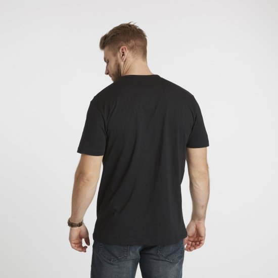 North Latitude Denim Printed T-Shirt Black TALL - TALL camisas - Camisetas para hombres altos