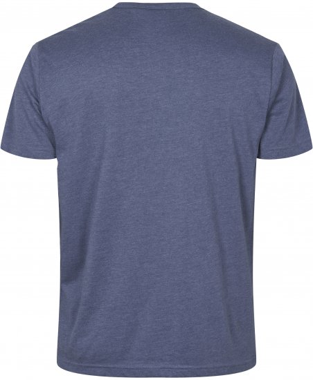 North Latitude Denim Printed T-Shirt Blue Melange TALL - TALL camisas - Camisetas para hombres altos