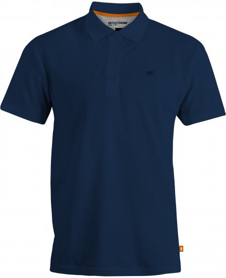 Motley Denim Bratislava Polo Navy - Polos - Polos 2XL-8XL