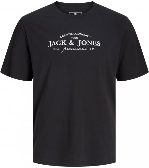 Jack & Jones Kevin Camiseta Negra - Camisetas - Camisetas - 2XL-14XL