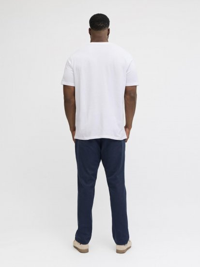 Jack & Jones Dover Denim O-Neck T-Shirt White - Camisetas - Camisetas - 2XL-14XL