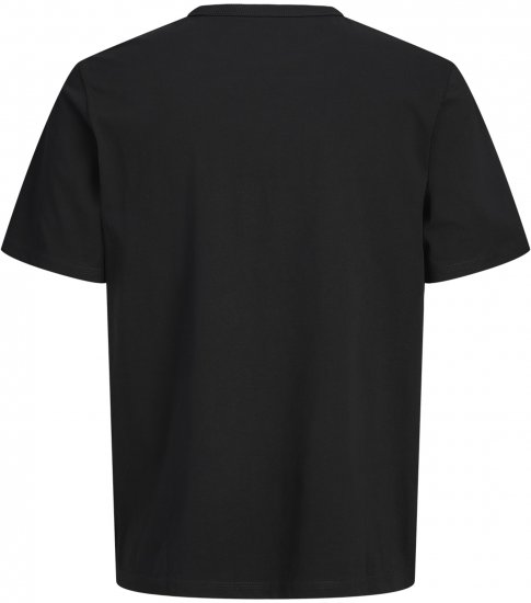 Jack & Jones College Logo Crew Neck T-Shirt Black - Camisetas - Camisetas - 2XL-14XL
