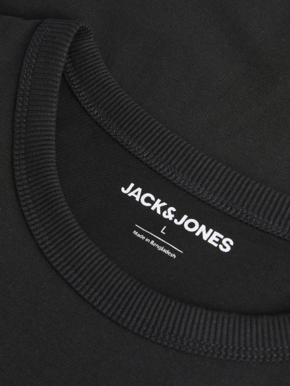 Jack & Jones College Logo Crew Neck T-Shirt Black - Camisetas - Camisetas - 2XL-14XL