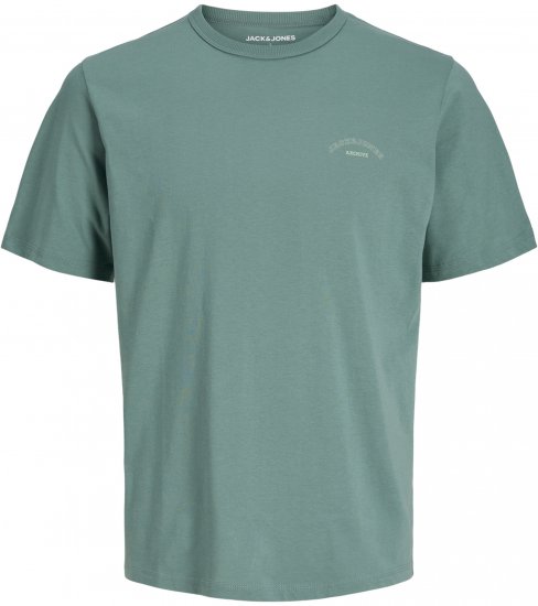 Jack & Jones College Logo Crew Neck T-Shirt Turquoise - Camisetas - Camisetas - 2XL-14XL
