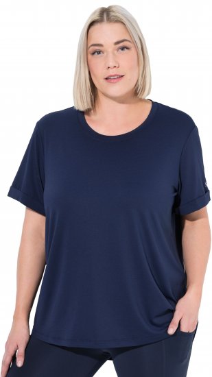 Ulla Popken UPF 50 Quick Drying Tee Navy - Camisetas - 