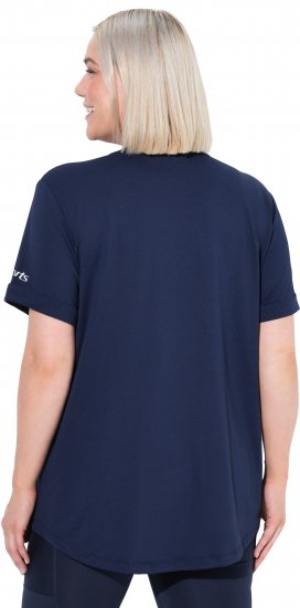 Ulla Popken UPF 50 Quick Drying Tee Navy - Camisetas - 