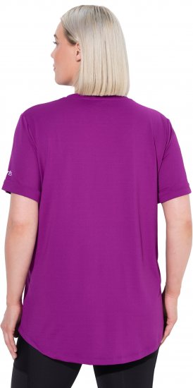 Ulla Popken UPF 50 Quick Drying Tee Blackberry - Camisetas - 