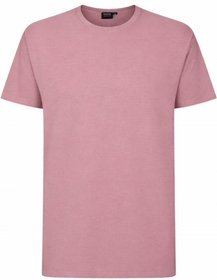 Espionage T015 Plain T-Shirt Pink - Camisetas - Camisetas - 2XL-14XL