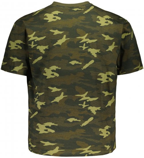Big Bones X2175 Camo T-Shirt Green - Camisetas - Camisetas - 2XL-14XL