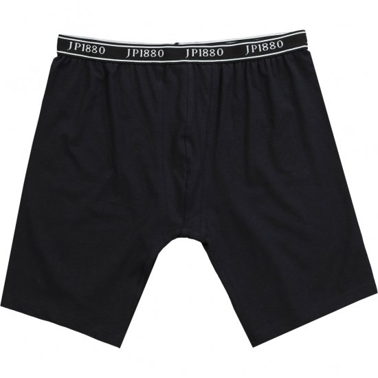 JP1880 Boxers Flexnamic OEKO-TEX Long Black - Ropa interior - Ropa interior 2XL-8XL