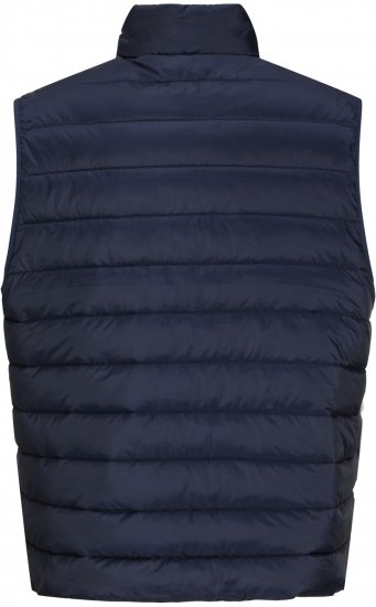 Jack & Jones Louis Light Bodywarmer Puffer Gilet Navy - Chalecos - Chalecos en tallas grandes