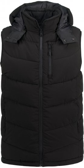 JP1880 Quilted Gilet DownTouch Padding Black - Chaquetas - Chaquetas Tallas Grandes 2XL-8XL