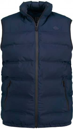 JP1880 Quilted Gilet Stand-up Collar Navy - Chaquetas - Chaquetas Tallas Grandes 2XL-8XL