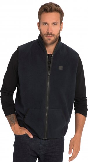 JP1880 Fleece Gilet Stomach Fit Navy - Chaquetas - Chaquetas Tallas Grandes 2XL-8XL