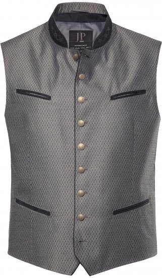 JP1880 Vest Traditional With Embroidery Silver - Ropa de fiesta - Ropa de fiesta – Para celebrar con estilo y comodidad