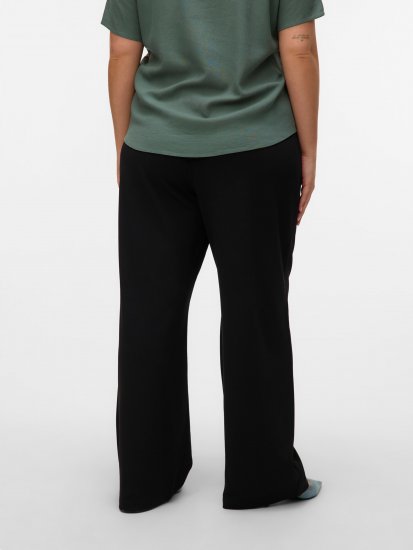Vero Moda Berlin Zamira Wide Leg Pants Black - Pantalones - 