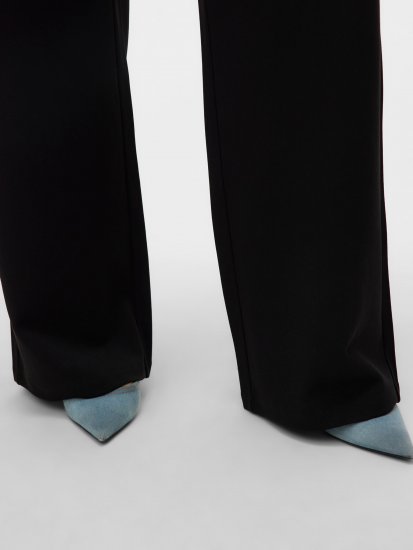 Vero Moda Berlin Zamira Wide Leg Pants Black - Pantalones - 