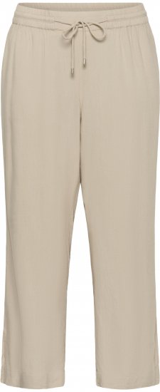 Kaffe Curve Mille Wide Pants Feather Grey - Pantalones de tela - 