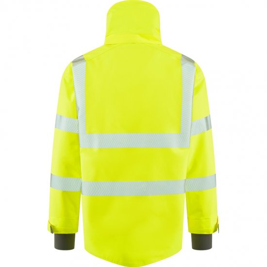 Leo Dartmoor Ecoviz 15K Performance+ Breathable Bomber Jacket Hi-Vis Yellow - Ropa de trabajo - Ropa de trabajo 3XL-6XL