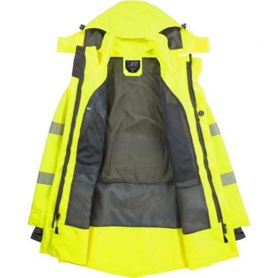 Leo Clovelly EcoViz 15K Performance Breathable Anorak - Ropa de trabajo - Ropa de trabajo 3XL-6XL