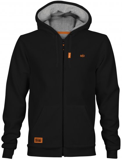 Motley Denim Copenhagen Hoodie Black - Sudaderas - Sudaderas 2XL-12XL