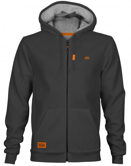 Motley Denim Copenhagen Hoodie Charcoal - Sudaderas - Sudaderas 2XL-12XL