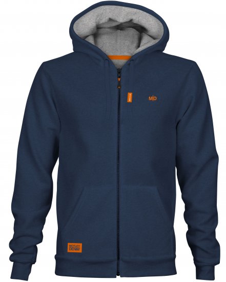 Motley Denim Copenhagen Hoodie Dark Indigo - Sudaderas - Sudaderas 2XL-12XL