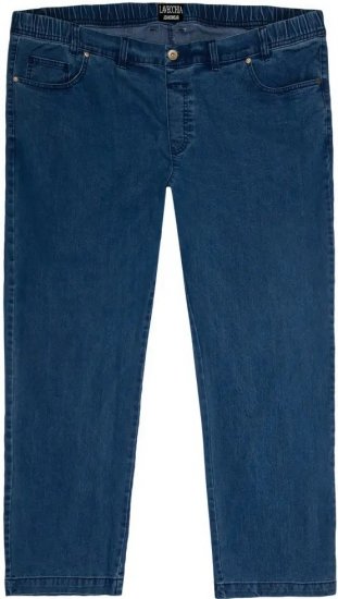 Lavecchia 0801 Jeans Comfort Fit with Stretch Waist Blue - Vaqueros & pantalones - Vaqueros y Pantalones - W40-W70