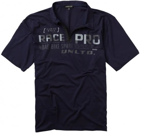 Lavecchia 2030 Polo Shirt Short Sleeve Navy - Polos - Polos 2XL-8XL