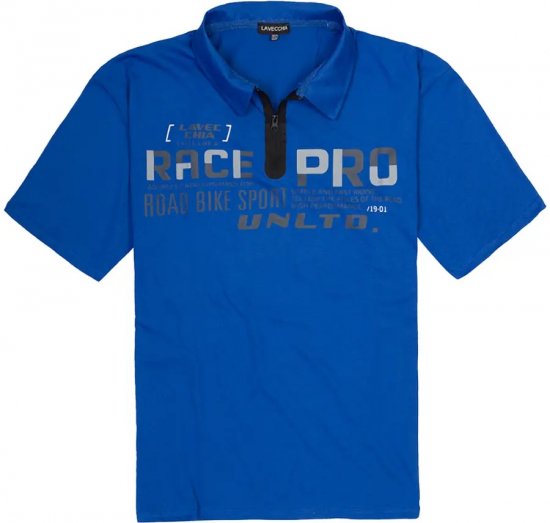 Lavecchia 2030 Polo Shirt Short Sleeve Royal Blue - Polos - Polos 2XL-8XL