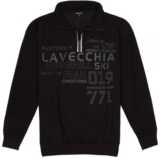 Lavecchia 2029 Sweatshirt Black - Sudaderas - Sudaderas 2XL-12XL