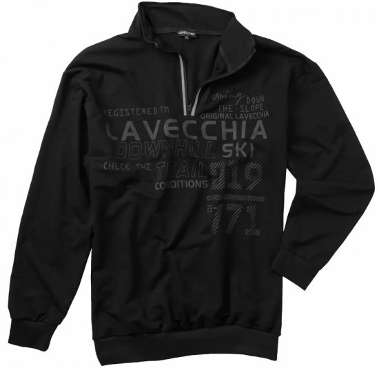 Lavecchia 2029 Sweatshirt Black - Sudaderas - Sudaderas 2XL-12XL