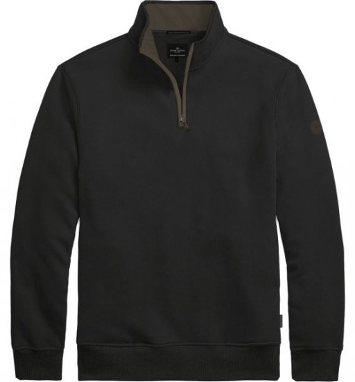 Double Outfitters MTOP-1163 Sudadera con media cremallera Negro - Sudaderas - Sudaderas 2XL-12XL