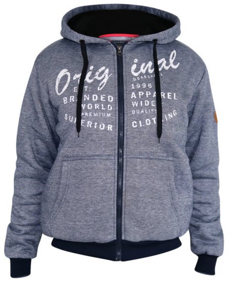 D555 Murdoch Sherpa Lined Hoodie - Sudaderas - Sudaderas 2XL-12XL