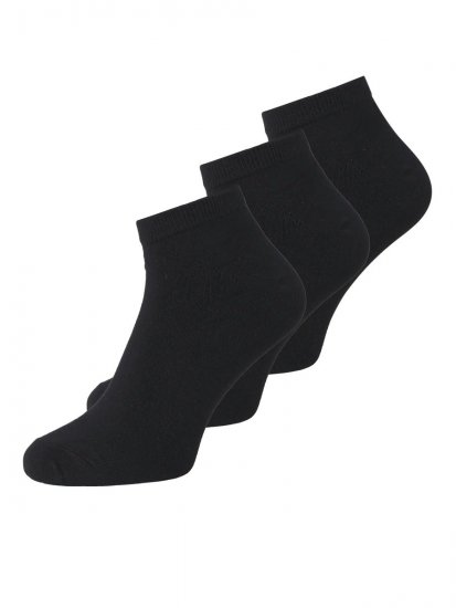 Jack & Jones Basic Calcetines tobilleros de bambú Negro pack de 3 - Ropa interior - Ropa interior 2XL-8XL