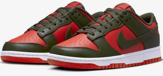 Nike Dunk Low Red Sneakers - Calzado de hombre 40-52 - 