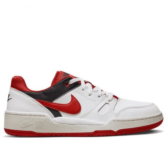 Nike FULL FORCE LO Men Sneakers Red-White - Calzado de hombre 40-52 - 