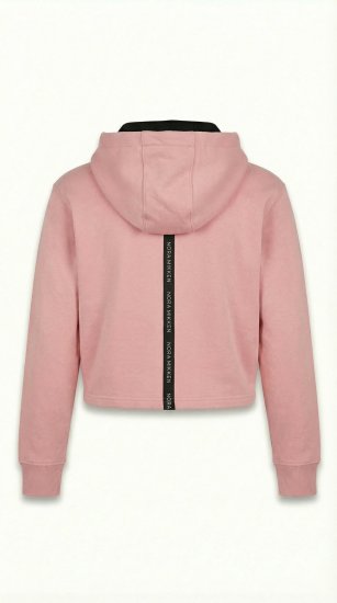Nora Mikken KAMILLA Cropped Hoodie Peach Whip - ROPA DE MUJER XS-XXL - 