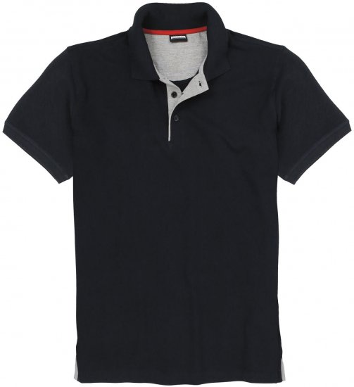 Adamo Pablo Comfort fit Polo Shirt Black - Polos - Polos 2XL-8XL