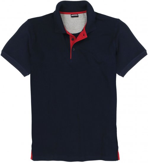 Adamo Pablo Comfort fit Polo Shirt Navy - Polos - Polos 2XL-8XL