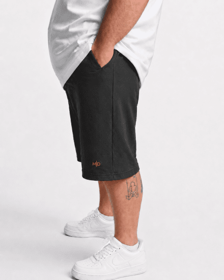 Motley Denim Paris Sweatshorts Charcoal - Pantalones y cortos de chándal - Pantalones y Pantalones cortos de chándal - 2XL-12XL