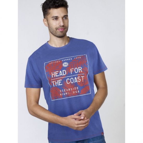 D555 Arizona T-shirt Blue - Camisetas - Camisetas - 2XL-14XL