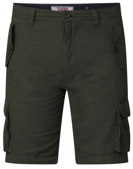 D555 Larry Cargo Shorts Khaki - Pantalones cortos - Pantalones cortos W40-W60