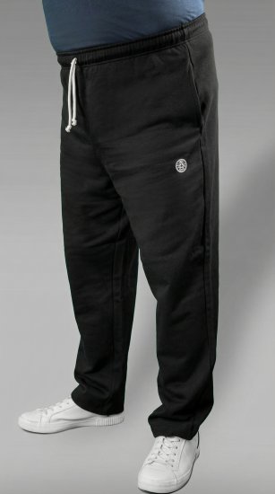 20 Nodi Ponente Long Leg Sports Pants in Combed Fleece Cotton Black - Pantalones y cortos de chándal - Pantalones y Pantalones cortos de chándal - 2XL-12XL