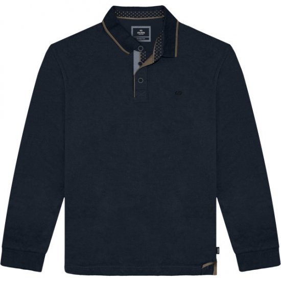 Double Outfitters PS-3098 Polo Shirt Print Navy - Polos - Polos 2XL-8XL