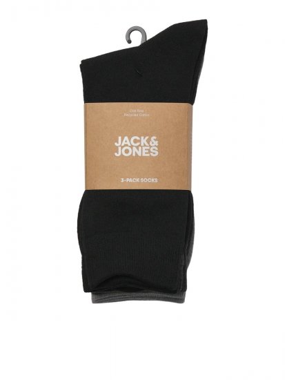 Jack & Jones Ordinary Calcetines Negro pack de 3 - Ropa interior - Ropa interior 2XL-8XL