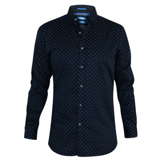 D555 Rashard Long Sleeve Printed Shirt - Camisas - Camisas 2XL-10XL