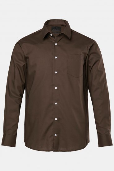 JP1880 Shirt Business Long Sleeve Brown - Camisas - Camisas 2XL-10XL