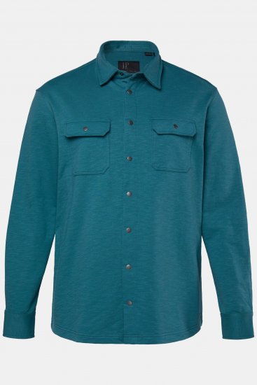 JP1880 Jersey Shirt Long Sleeve Modern Fit Blue - Camisas - Camisas 2XL-10XL
