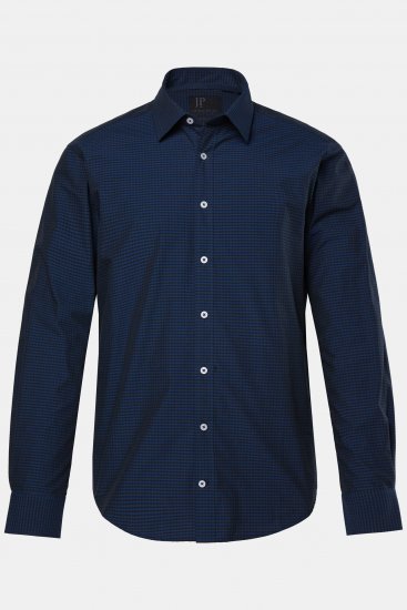 JP1880 Shirt Long Sleeve Kent Collar Navy - Camisas - Camisas 2XL-10XL